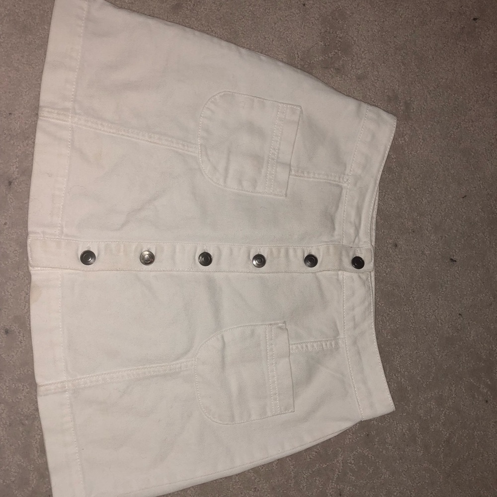 Forever21 | white Aline skirt